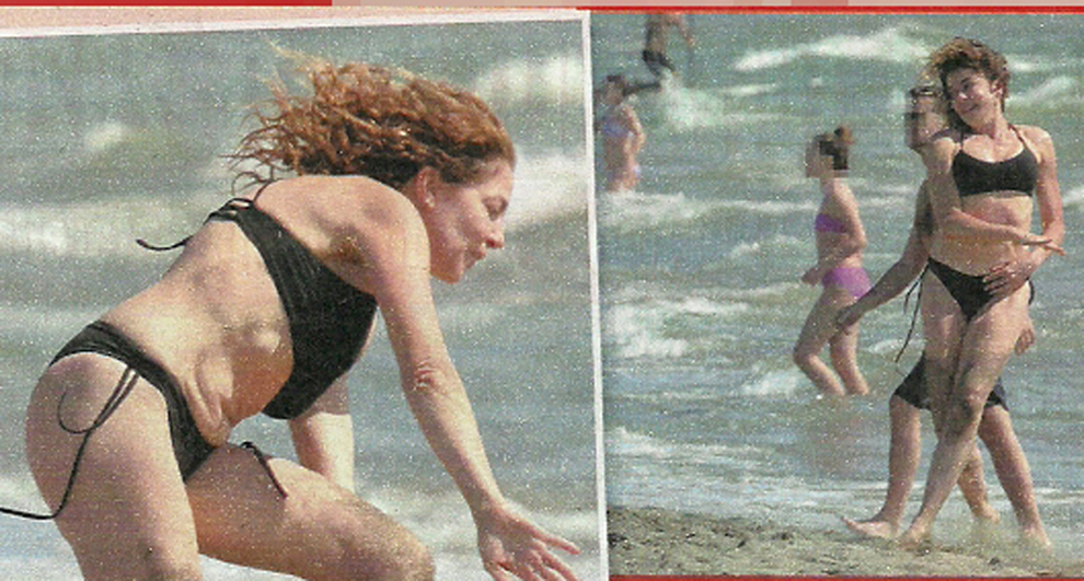 Claudia Gerini In Bikini Sirenetta ... 