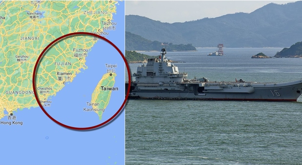 Cina circonda Taiwan con le forze navali. Il Giappone: «È la nuova Ucraina»