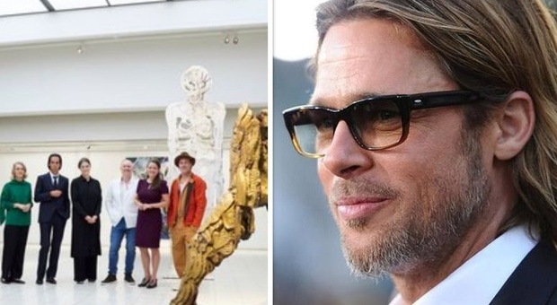 Brad Pitt debutta come artista, le sue sculture esposte in Europa: «Per capire dove ho sbagliato nelle relazioni»
