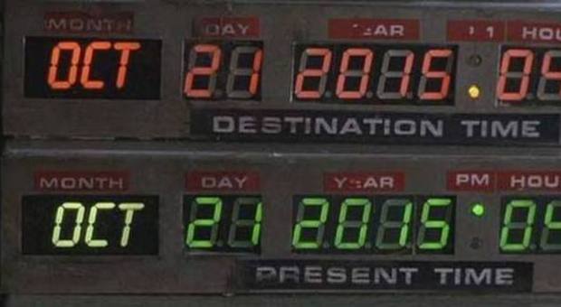 È il 2015 il vero anno di "Ritorno al Futuro": Marty Mc Fly "arriva" il 21 ottobre