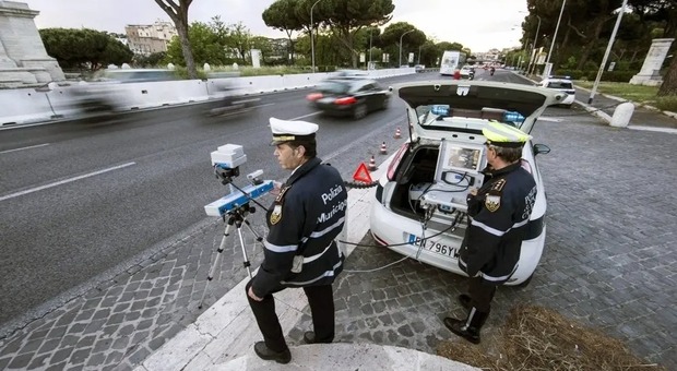 Roma oltre i limiti, gli autovelox multano 1.600 automobilisti in una settimana