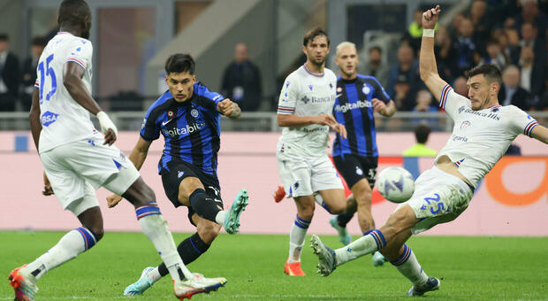 Inter-Sampdoria 3-0, le pagelle: De Vrij, che crescita. Barella impeccabile. Correa è una sentenza