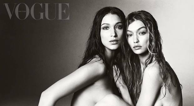 Gigi e Bella Hadid nude su Vogue, le foto scatenano la polemica: ecco perché