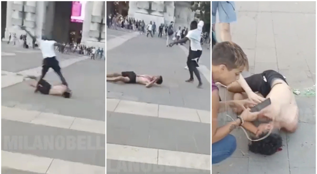 Milano, choc alla stazione Centrale: ragazzo pestato a sangue, la scena ripresa in video