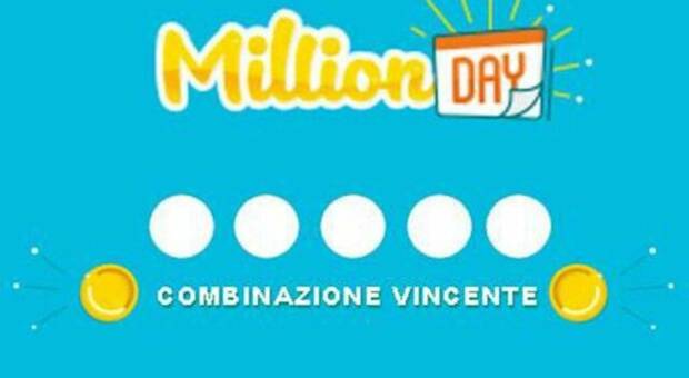 MillionDay, l'estrazione di mercoledì 8 dicembre 2021: i cinque numeri vincenti