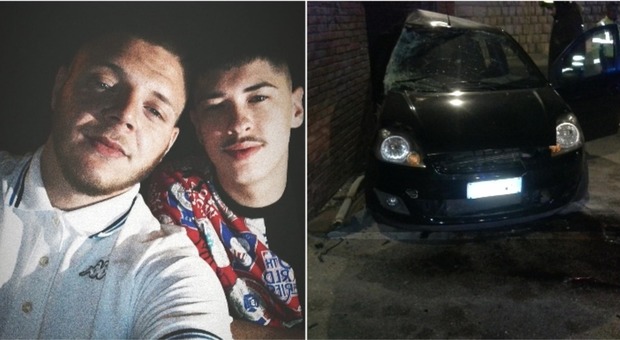 Schianto all'alba contro un pilone dopo la notte di festa: Loris e Benedetto morti a 20 e 22 anni