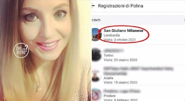 Polina, sul profilo Fb della modella spostamenti dopo la morte. La spettatrice di Chi l'ha visto? svela il mistero