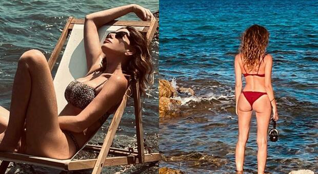 Alessia Marcuzzi, vacanze sempre più hot: il lato b infiamma i social