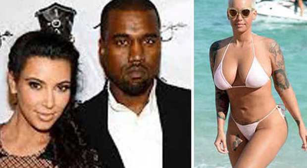 Kim Kardashian divorzia da Kanye West: "Lui è ancora ossessionato da Amber Rose"
