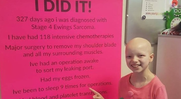 La sorridente Lily, campionessa di danza a 10 anni, e la sua lotta contro il tumore