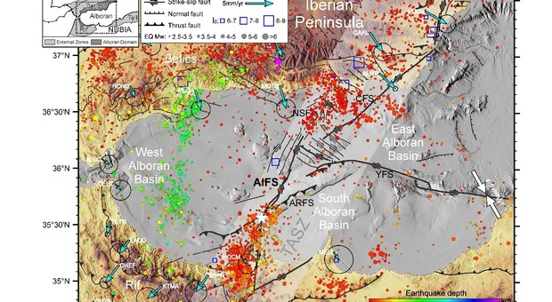 Terremoti, l'allarme dei geologi: «Una faglia nel Mediterraneo si sta espandendo»