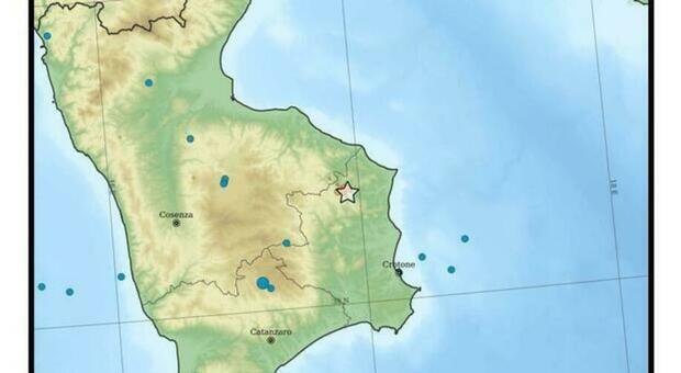 Terremoto a Crotone, scossa all'alba di magnitudo 3.3 dopo quella di ieri sera
