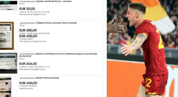 Roma-Leicester è sold-out: sul web spuntano biglietti anche a 400 euro. L'ira dei tifosi