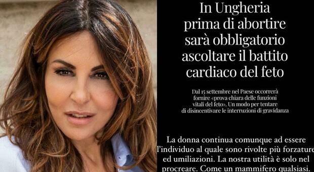 Sabrina Ferilli, lo sfogo choc: «Le donne come mammiferi, che pena». Cos'è accaduto