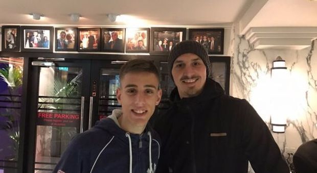 Pierpaolo, 17 anni, dal Salento al Manchester United. "Sognavo la foto con Ibra"