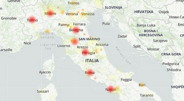 Tim down, problemi in tutta Italia: migliaia di segnalazioni, cosa è successo