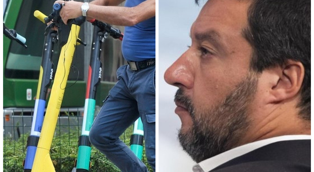 Monopattini elettrici, dal 2023 casco obbligatorio e targa? La proposta del ministro Salvini