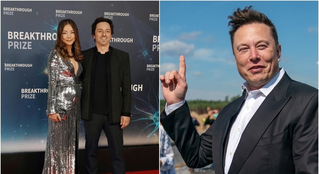 Elon Musk flirta con la moglie del co-fondatore di Google. Divorzio per la coppia e amicizia rovinata