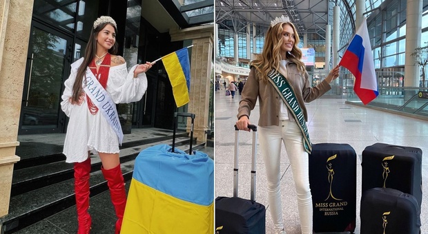 La miss ucraina furiosa: «Mi hanno messo in stanza con la concorrente russa»