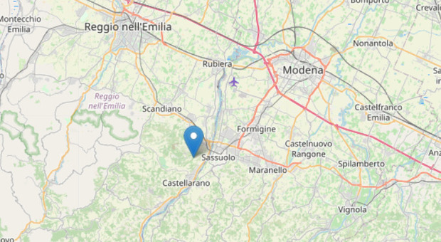 Terremoto in Emilia-Romagna, scossa di magnitudo 3.3 fra Reggio e Modena