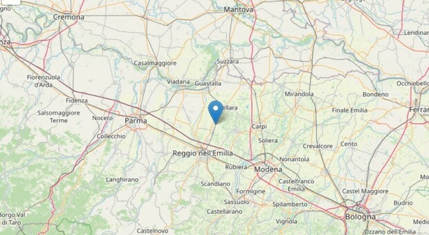 Terremoto a Reggio Emilia, scossa di magnitudo 3.0: avvertita fino a Bologna