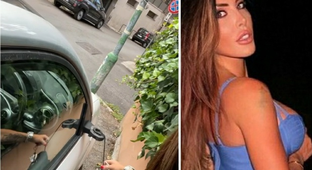 Guendalina Tavassi, vandali assaltano la sua Smart: furia social FOTO