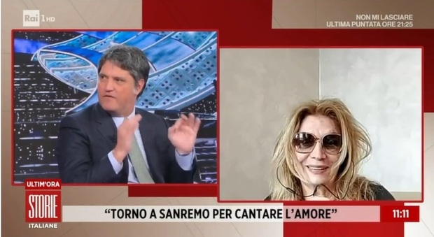 Sanremo2022, Iva Zanicchi a Storie Italiane: «Io come la Ferilli: se vinco il festival mi spoglio a Domenica In»