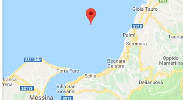 Terremoto nel basso Tirreno, avvertito a Reggio Calabria e Messina