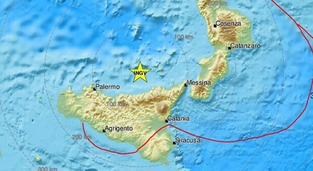 Scossa di terremoto alle Eolie: magnitudo 3.2