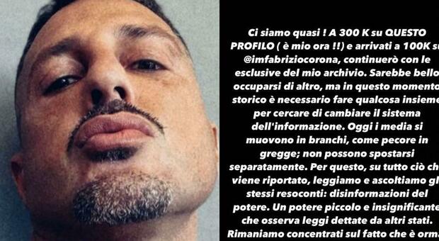 Fabrizio Corona, continua il suo «game»: le ultime rivelazioni choc su Totti e Ilary