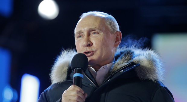 Russia, Putin trionfa con il 75%: è presidente per la quarta volta «Noi colpevoli per Skripal? Assurdo»