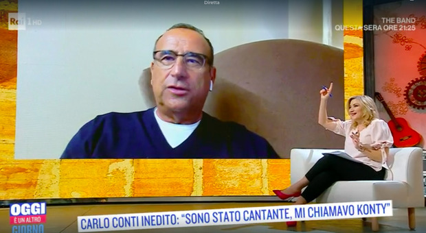 Carlo Conti a Oggi è un altro giorno, la richiesta a Serena Bortone: «Non mandare in onda quella roba»