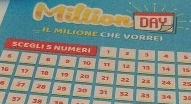 MillionDay, i numeri vincenti di mercoledì 26 maggio 2021