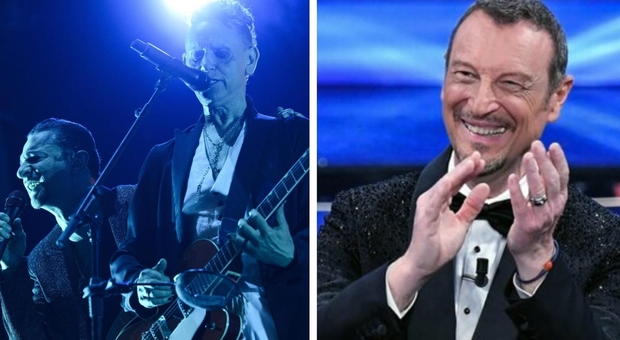 Sanremo 2023, Amadeus al TG1: «I Depeche Mode ospiti della serata finale del Festival»
