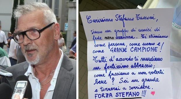 Stefano Tacconi riceve una lettera da un Inter Club: «Tornerai a sorridere». E lunedi nuovo intervento chirurgico