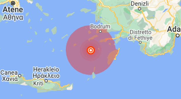 Terremoto in Grecia, paura nel Mar Egeo. Scossa di magnitudo 5.2 avvertita anche in Turchia