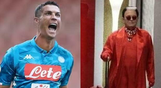 Cristiano Ronaldo al Napoli divide i tifosi: da Malgioglio al paragone con Mario Rui, su Twitter dilaga l'ironia