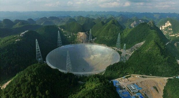 Cina, segnali sospetti captati dal radiotelescopio: «Sono gli alieni?». L'annuncio degli scienziati