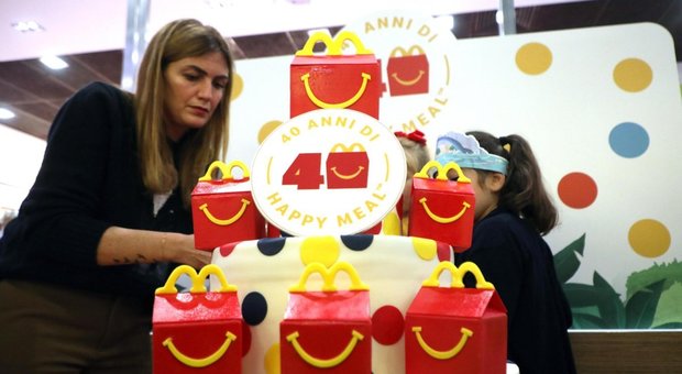 McDonald's, Happy Meal compie 40 anni: grande festa a Milano