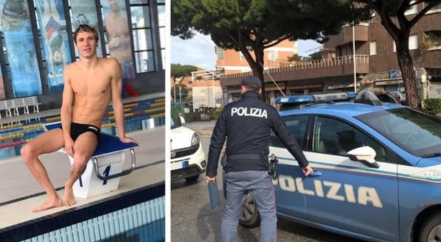 Roma, spari in strada dopo lite al pub: grave promessa del nuoto di 19 anni. «Forse scambio di persona, rischia la paralisi»
