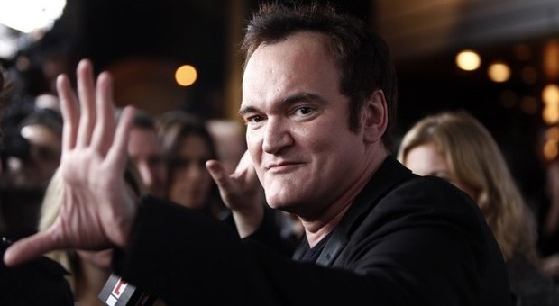 Quentin Tarantino a Cinecittà per l'anteprima di 'The hateful eight'