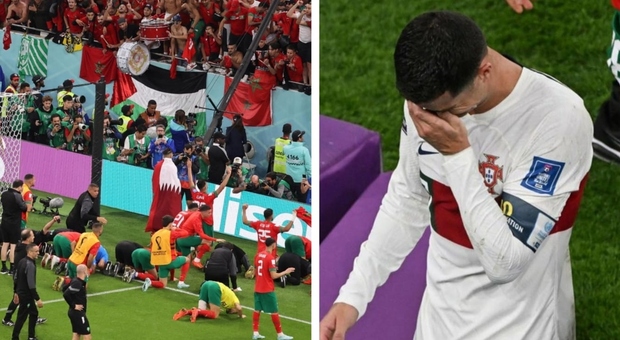 Marocco nella storia: eliminato anche il Portogallo. L'Africa per la prima volta è in semifinale al Mondiale. Le lacrime di CR7