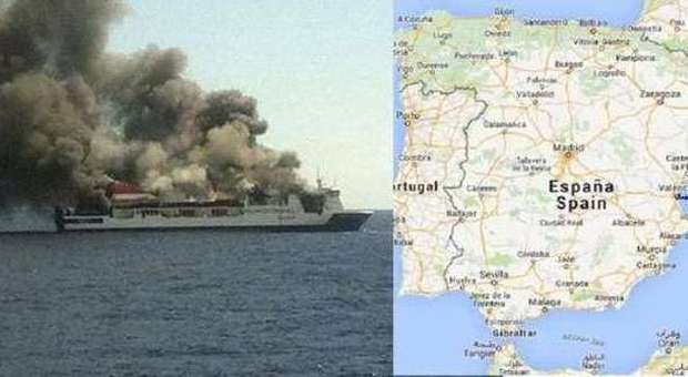 Nave italiana "Sorrento" in fiamme a Palma di Maiorca con 170 passeggeri a bordo: "Almeno tre feriti"