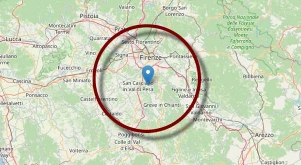 Terremoto a Firenze, scossa avvertita anche a Siena e Prato: gente in strada