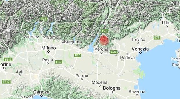 Terremoto in Trentino, scossa di 3.4 con epicentro a Vallarsa: avvertito anche in Veneto