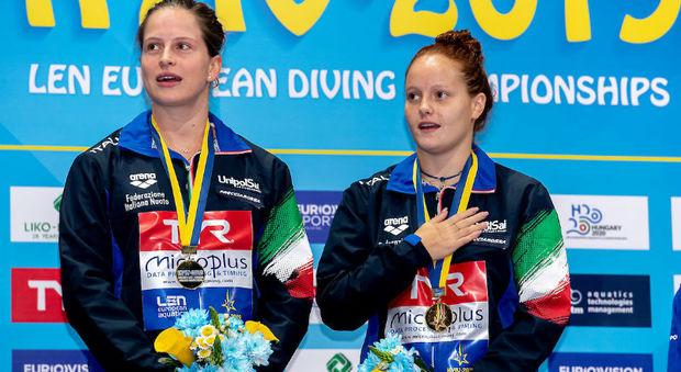 L’agosto d’oro delle donne dello sport di Roma Capitale: titolo europeo nei tuffi per Chiara Pellecani, titolo mondiale in apnea per Alessia Zecchini