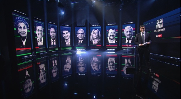 “Casa Italia, idee a confronto”: gli interventi degli otto leader delle prossime elezioni in un nuovo format
