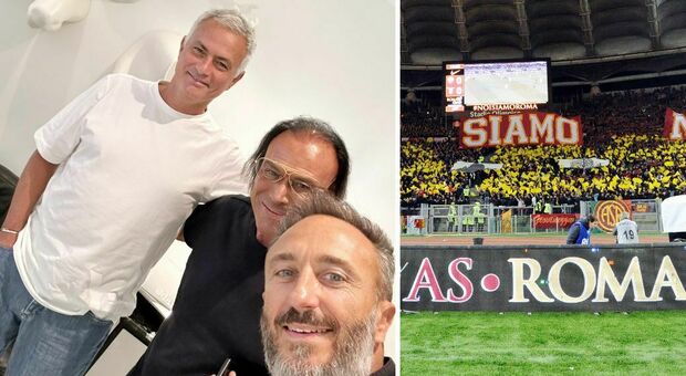 Mourinho e Venditti, incontro al vertice a Roma: arbitra il dentista