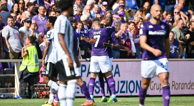 Fiorentina-Juventus 1-1: Kouame risponde a Milik, poi Jovic sbaglia un rigore