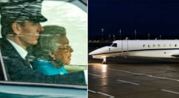 Regina Elisabetta, tempesta di fulmini impedisce al suo aereo di atterrare a Londra. La sovrana impassibile